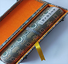 启东书画装裱案例